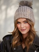 Cappuccino winter hat C1 - Online store - Boutique